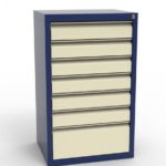 Тумба верстака с 7 выдвижными ящиками УВ-07 (820 х 500 х 400)