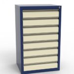 Тумба верстака с 8 выдвижными ящиками УВ-08 (820 х 500 х 400)