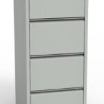 Шкаф картотечный «ШКТ-04/4» (под формат А-4) 1227 х 500 х 550