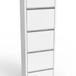 Шкаф для обуви ОБ-5/Б (1697 х 500 х 200)