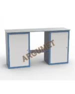Ученический верстак "УВ-211" (840x1500x415мм)