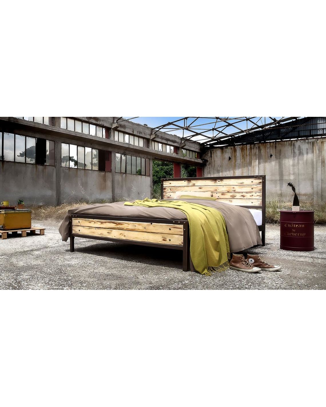 il_1140xn.2374383058_heou.jpg Кровать металлическая LOFT 01.05 — изображение 1