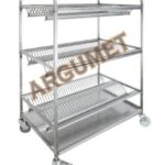Тележка для тарелок "ТТ-3" AISI 430 (1200х600х1500h)