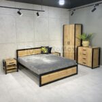 Кровать металлическая LOFT 01.09